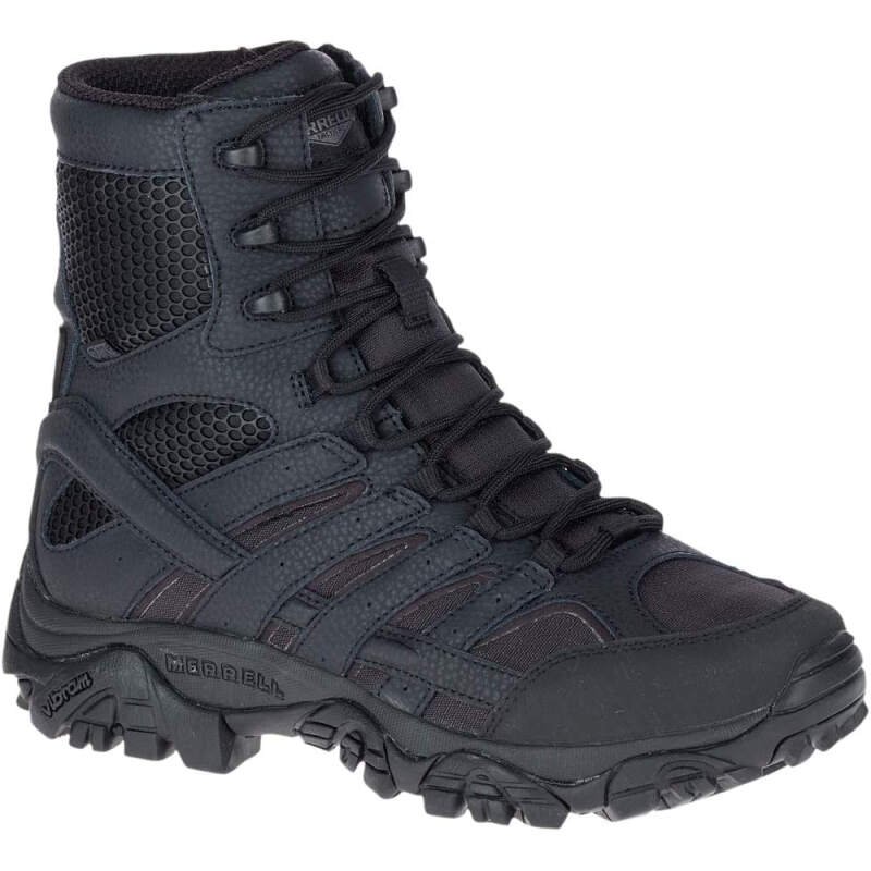 Merrell Men’s Jungle Moc Leather Slip Resistant Industrial Shoe