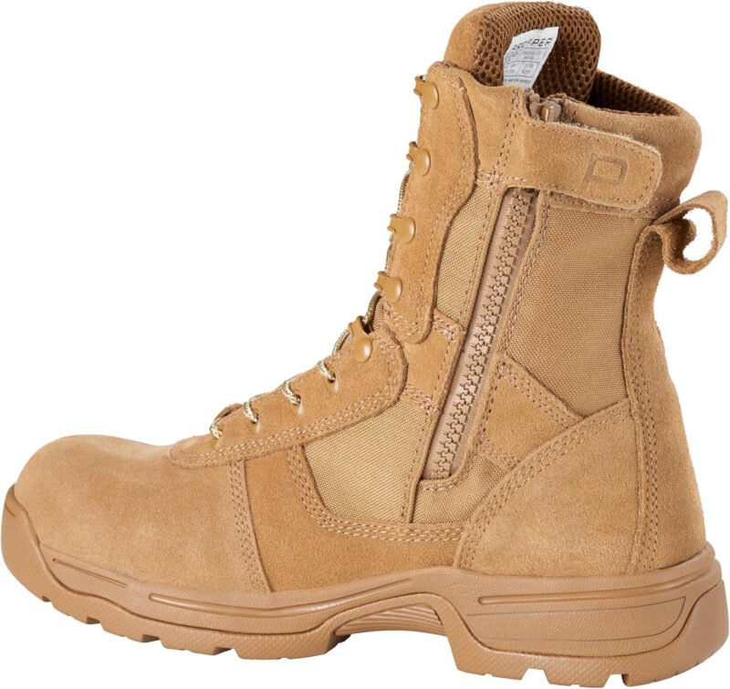 Propper Men’s Series 100 Side Zip Comp Toe Coyote Boot Combat