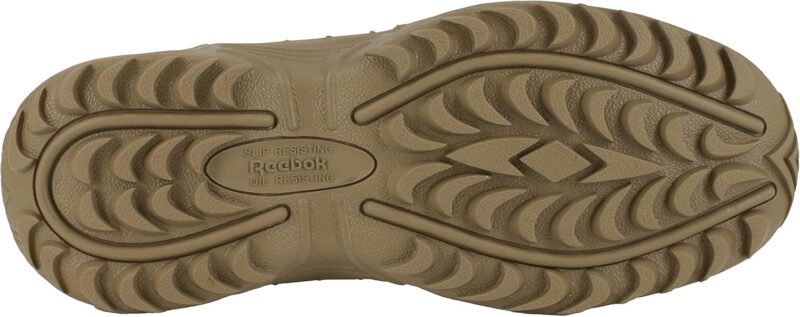 Reebok mens Rapid Response Rb Safety Toe 8″ Stealth With Side Zipper Military & Tactical Boot Desert Tan