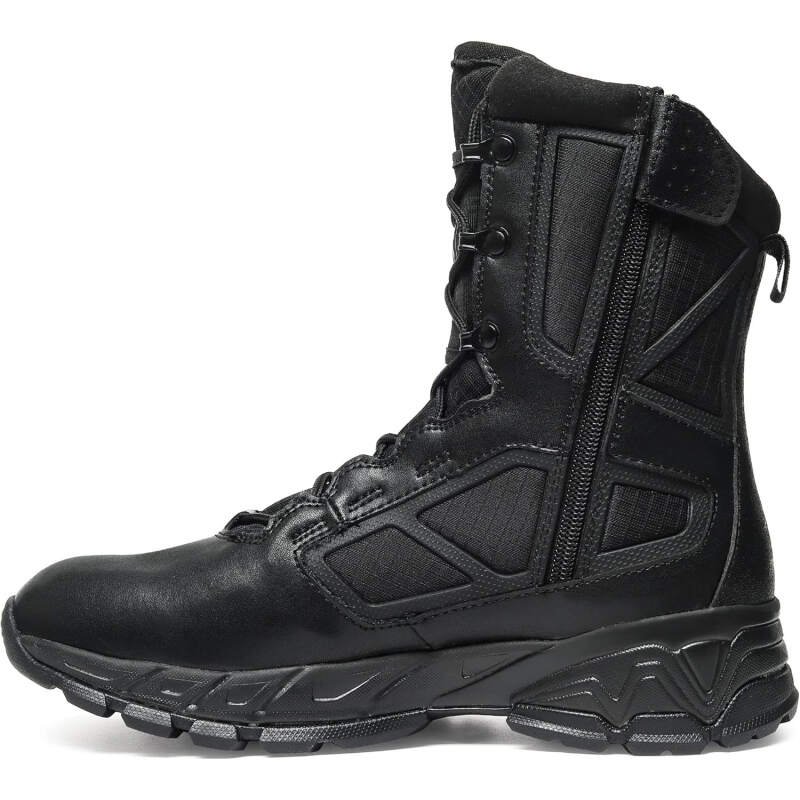 Men’s Military Tactical Work Boots Lightweight Side Zipper Army Combat Hiking Boots