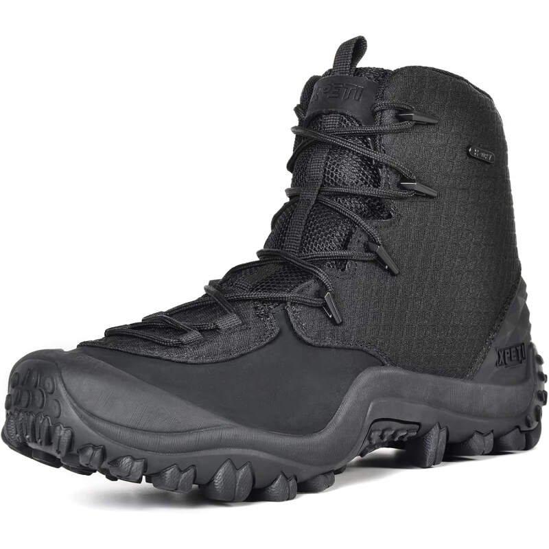XPETI DUTY Men’s Bravo Leather Military Boots Waterproof Tactical Boots