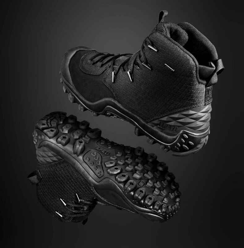 XPETI DUTY Men’s Bravo Leather Military Boots Waterproof Tactical Boots