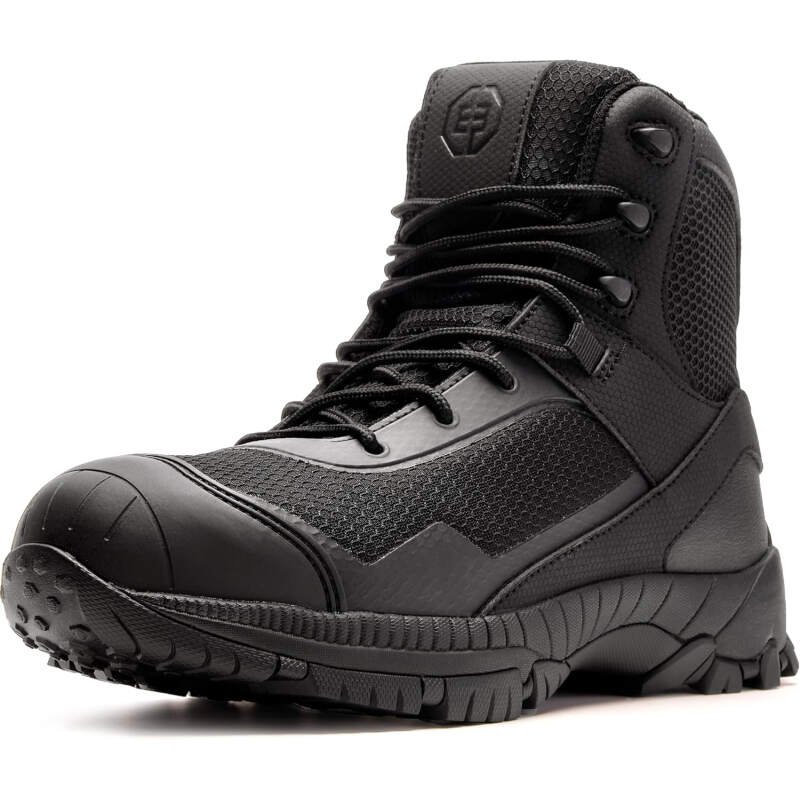 Mens Military Tactical Boot-Lightweight,Durable, 7inch Work Boots for Men, Combat Hiking Boots