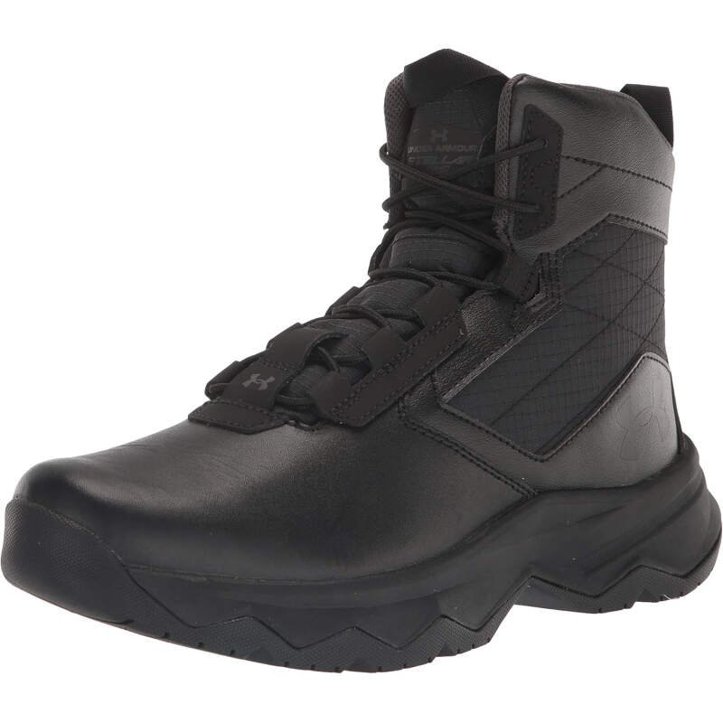 Under Armour Men’s Stellar G2 6″ Side Zip Lace Up Boot Military and Tactical