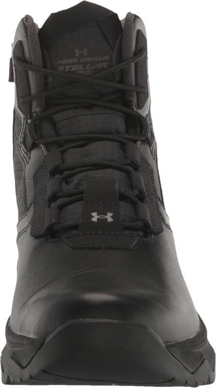 Under Armour Men’s Stellar G2 6″ Side Zip Lace Up Boot Military and Tactical