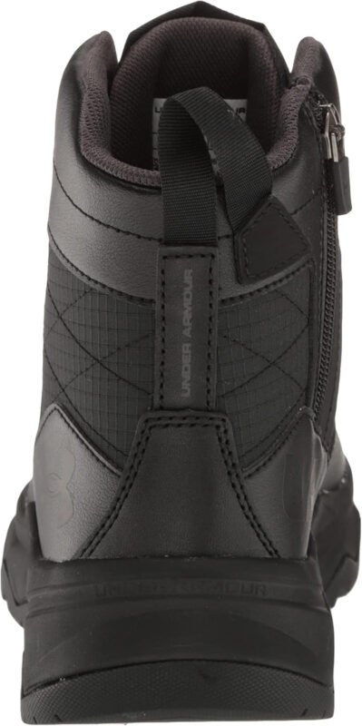 Under Armour Men’s Stellar G2 6″ Side Zip Lace Up Boot Military and Tactical