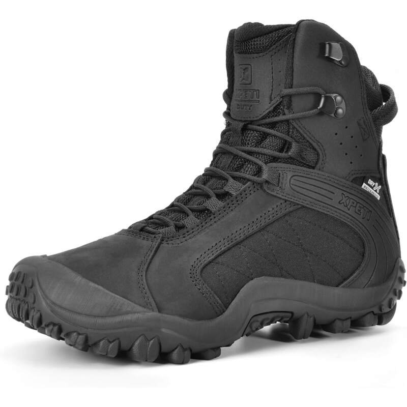 XPETI DUTY Men’s Raptor Waterproof Leather Tactical Boots