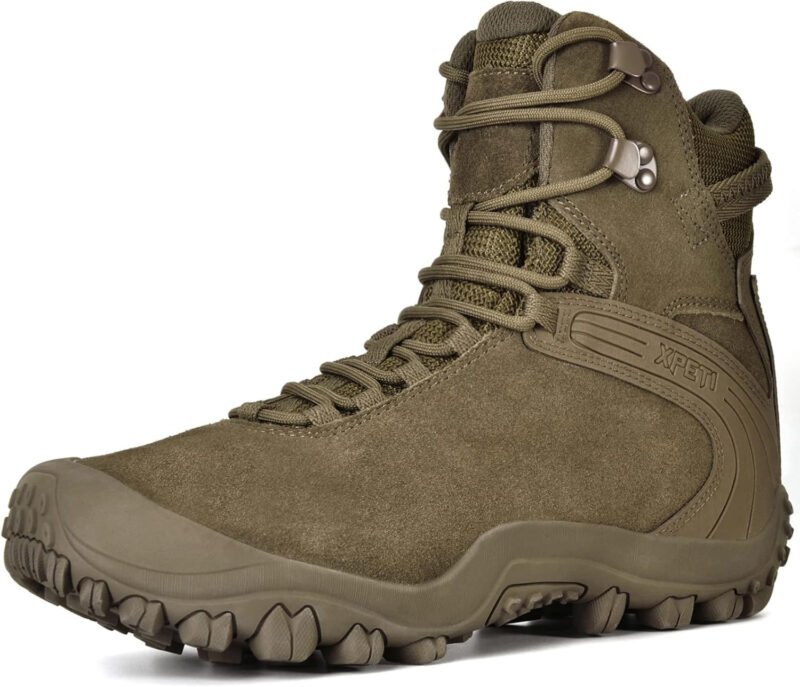 XPETI GRAVEL Men’s Military Boots Lightweight Combat Boots