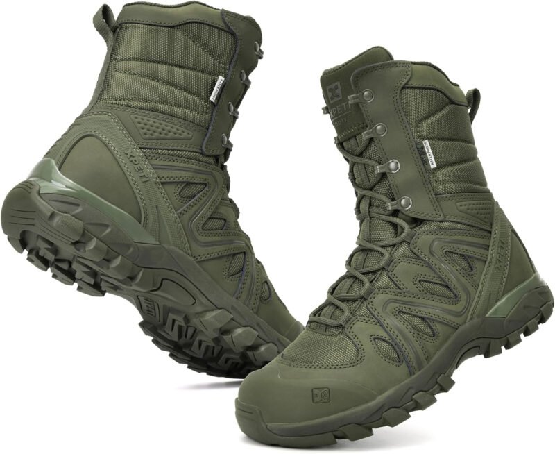 XPETI X-FORCE 8″ Waterproof Tactical Boots