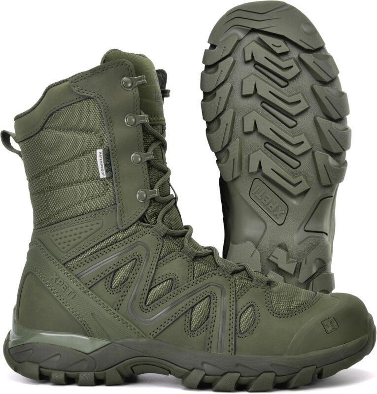 XPETI X-FORCE 8″ Waterproof Tactical Boots