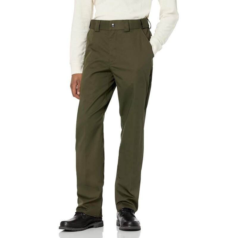 5.11 Tactical Men’s Twill PDU Class A Work Pants, Teflon Coated Poly-Cotton Fabric, Style 74338