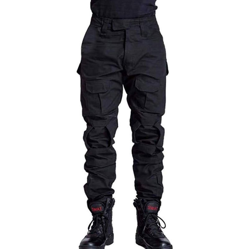 AKARMY Men’s Hiking Pants, Casual Camouflage Multi-Pocket Cargo Pants