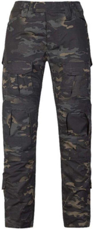 HARGLESMAN Men’s Tactical Military Cargo Pants Amry Uniforms Combat Trousers with Knee Pads