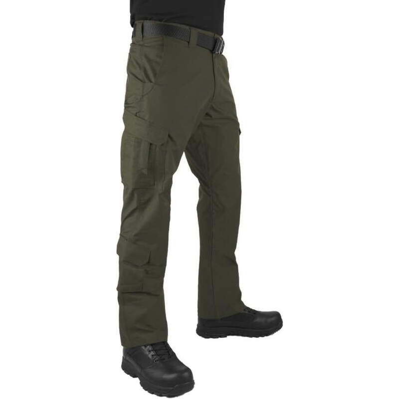 LAPG Men’s Stretch EMS Pants, Tactical EMT Uniform Cargo Pants, Multi-Pockets, Work Utility Pants for Men