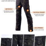 LANBAOSI Men's Tactical Jacket and Pants Military Hunting ACU Uniform 2PC Apparel Suit - Image 7