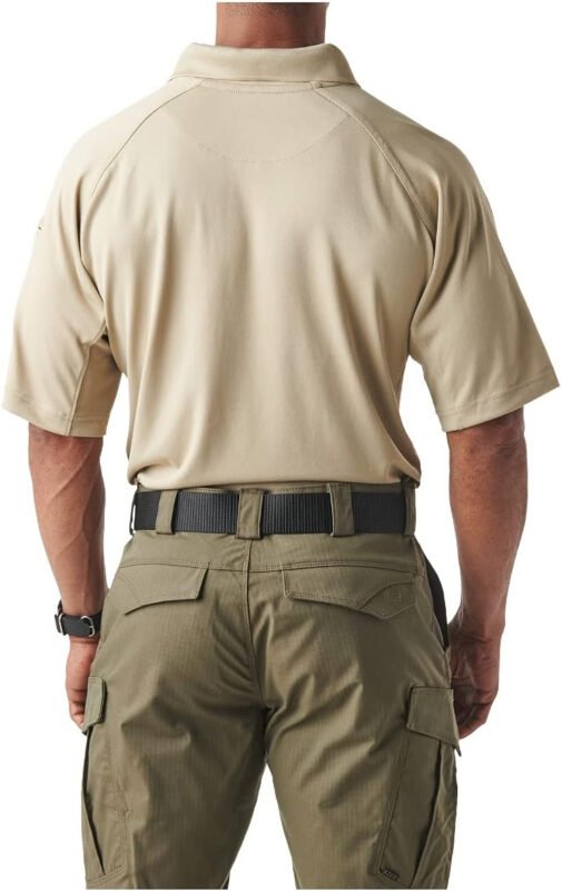 5.11 Tactical Men’s Performance Short Sleeve Polo, 100% Polyester, Moisture Wicking, Style 71049