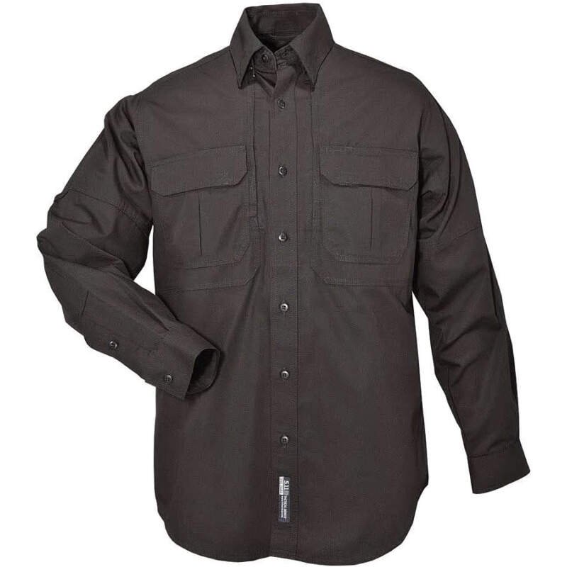 5.11 Tactical Long Sleeve Work Shirt, 100% Cotton Canvas, Style 72157