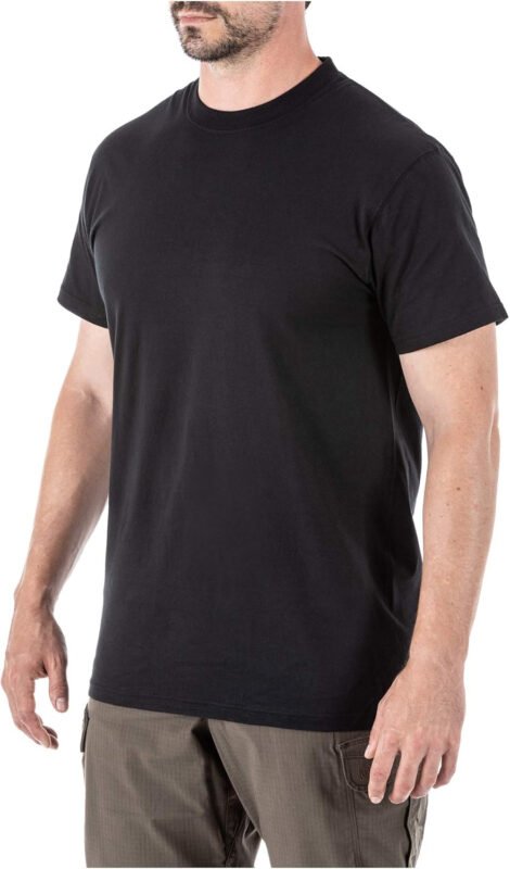 5.11 Tactical Utili-T Crew Neck Shirt, Short Sleeves, Cotton Fabric, Pack of 3, Style 40016