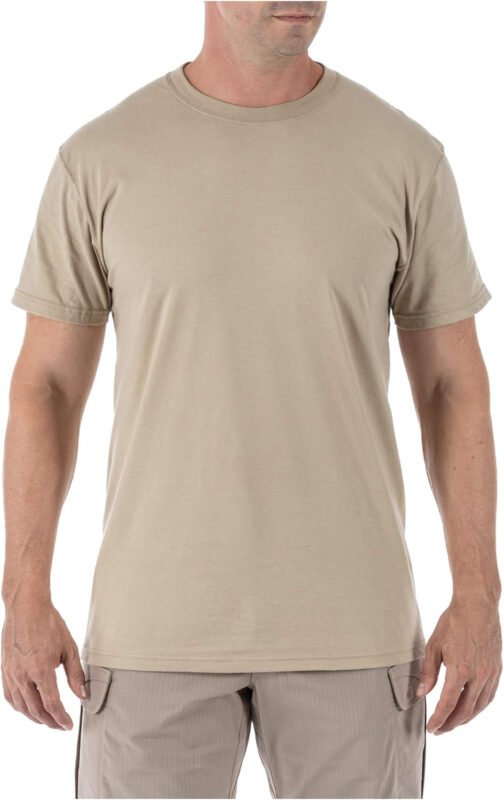 5.11 Tactical Utili-T Crew Neck Shirt, Short Sleeves, Cotton Fabric, Pack of 3, Style 40016