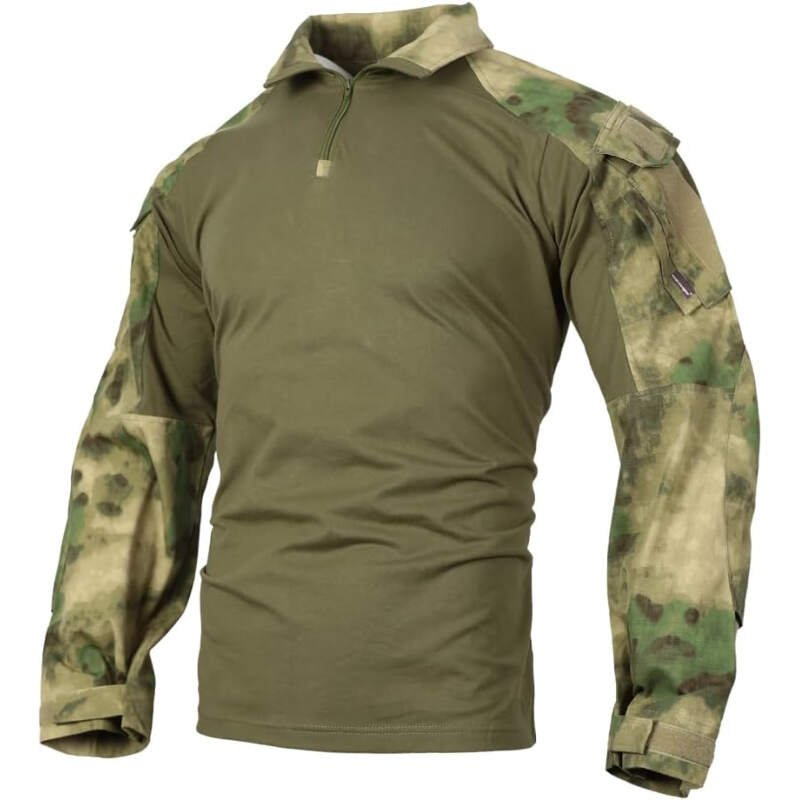 EMERSONGEAR Men’s Tactical Shirt,Gen3  Combat Army Paintball Quick Dry Long Sleeve BDU T-Shirt Top