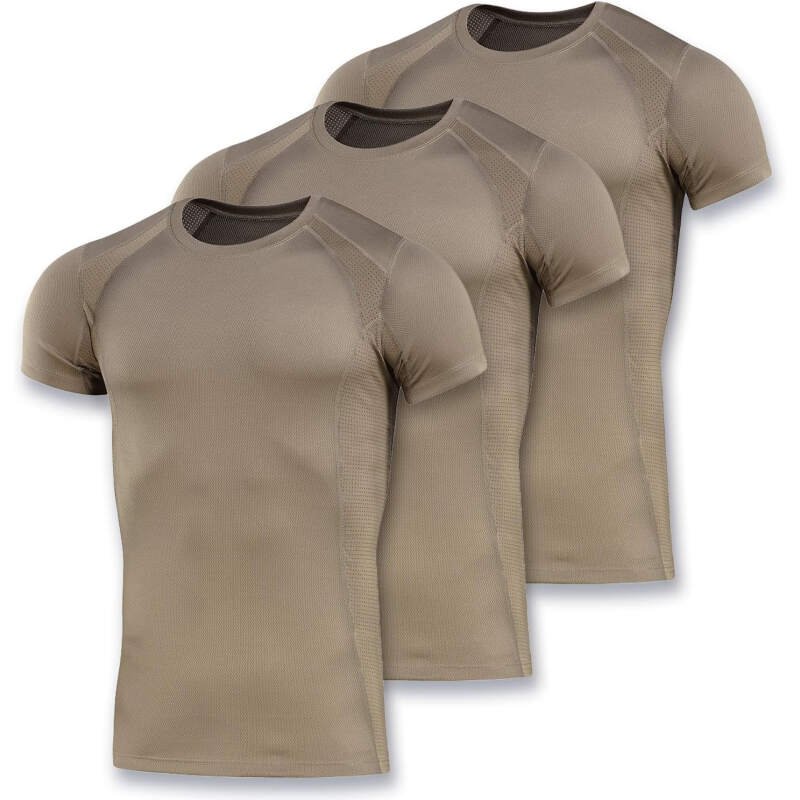 M-Tac Athletic T-Shirt Gen.2 – Breathable Polyester Military T-Shirt with Short Sleeve and Crew Neck for Men