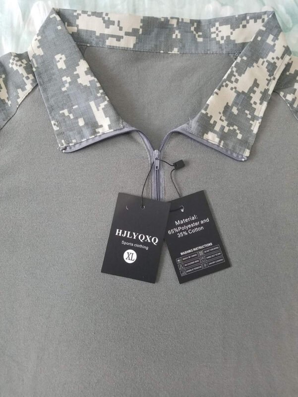 Men’s Military Tactical Shirt and Pants  Paintball Hunting Combat Uniform Army Camo