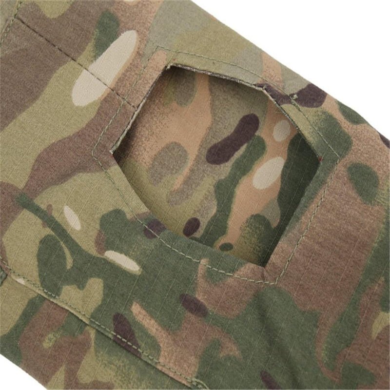 Men’s Military Tactical Shirt and Pants  Paintball Hunting Combat Uniform Army Camo