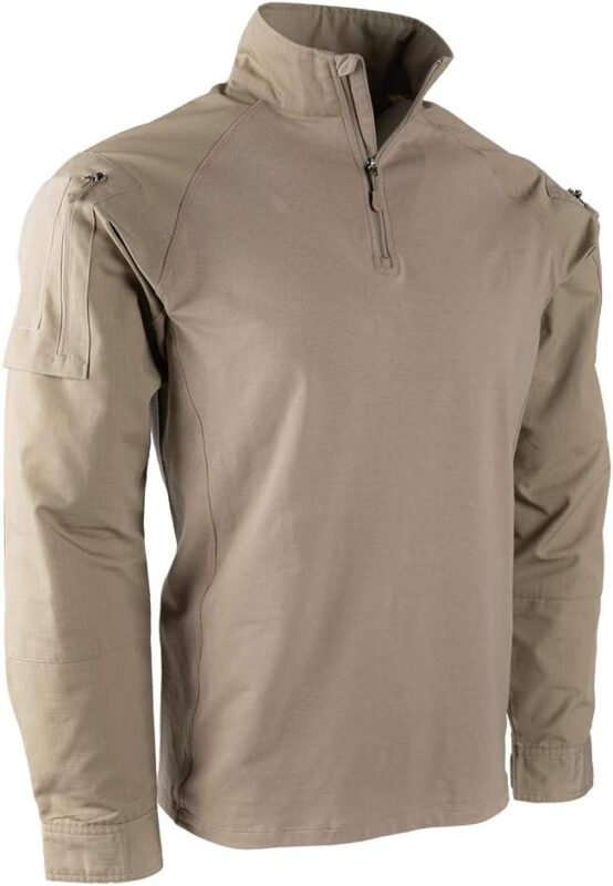 LAPG Men’s Combat Shirt, Long Sleeve Combat Shirt for Men, Comfortable & Lightweight Uniform Shirt