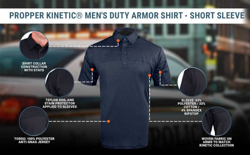 Propper Men’s Duty Armor Kinetic Short Sleeve Shirt