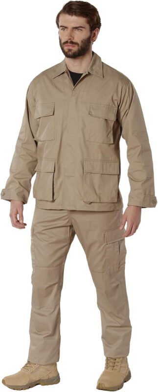 Rothco Color Camo BDU Shirt Military Shirt