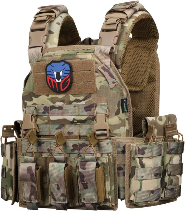 MGFLASHFORCE Tactical Vest Molle  Vest for Men