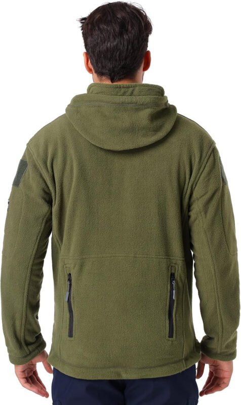 ReFire Gear Men’s Warm Military Tactical Sport Fleece Hoodie Jacket
