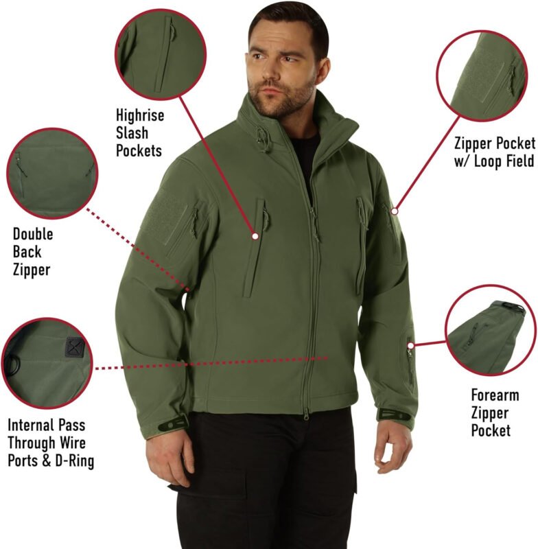 Rothco Special Ops Soft Shell Jacket – Unbeatable Weather Defense and Tactical Versatility