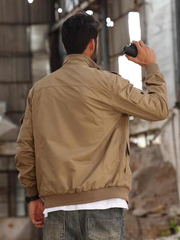 TACVASEN Men’s Military Cargo Jacket with Multi Pockets