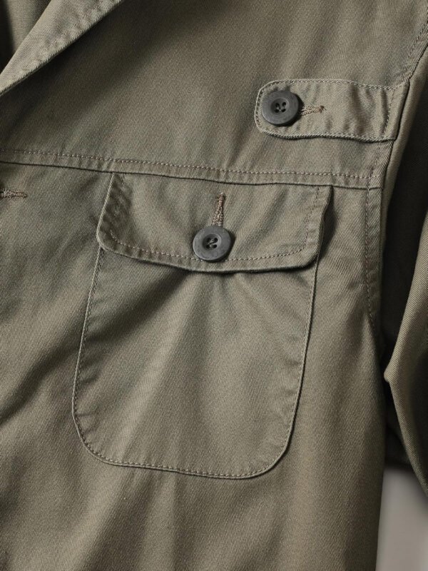 AKHKING Men’s Camo Jacket M65 BDU Military Field Jacket Cotton Tactical Combat Army With Multi-Pockets Coat