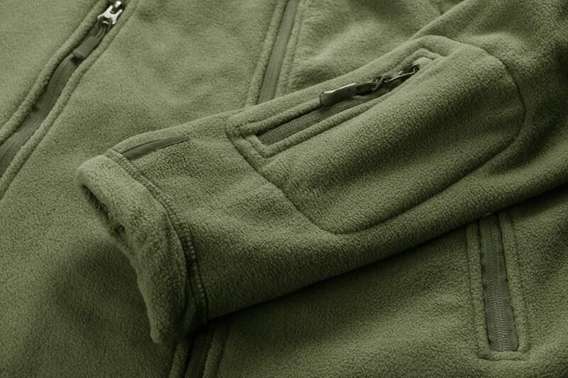 CRYSULLY Men’s Military Tactical Sport Warm Fleece Hooded Outdoor Adventure Jacket Coats