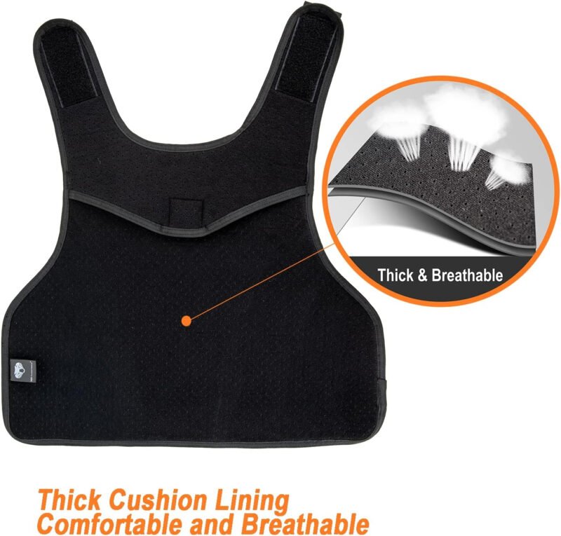MGFLASHFORCE Tactical Vest for Men, Security Police Fbi  Vest