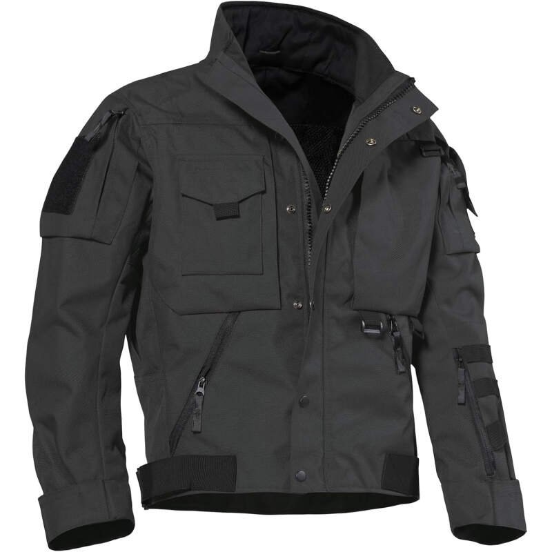 Military Jacket for Men 1000D Cordura Tactical Jacket Hard Shell Water Resistant Army Jacket Coat Hiking Bushcraft